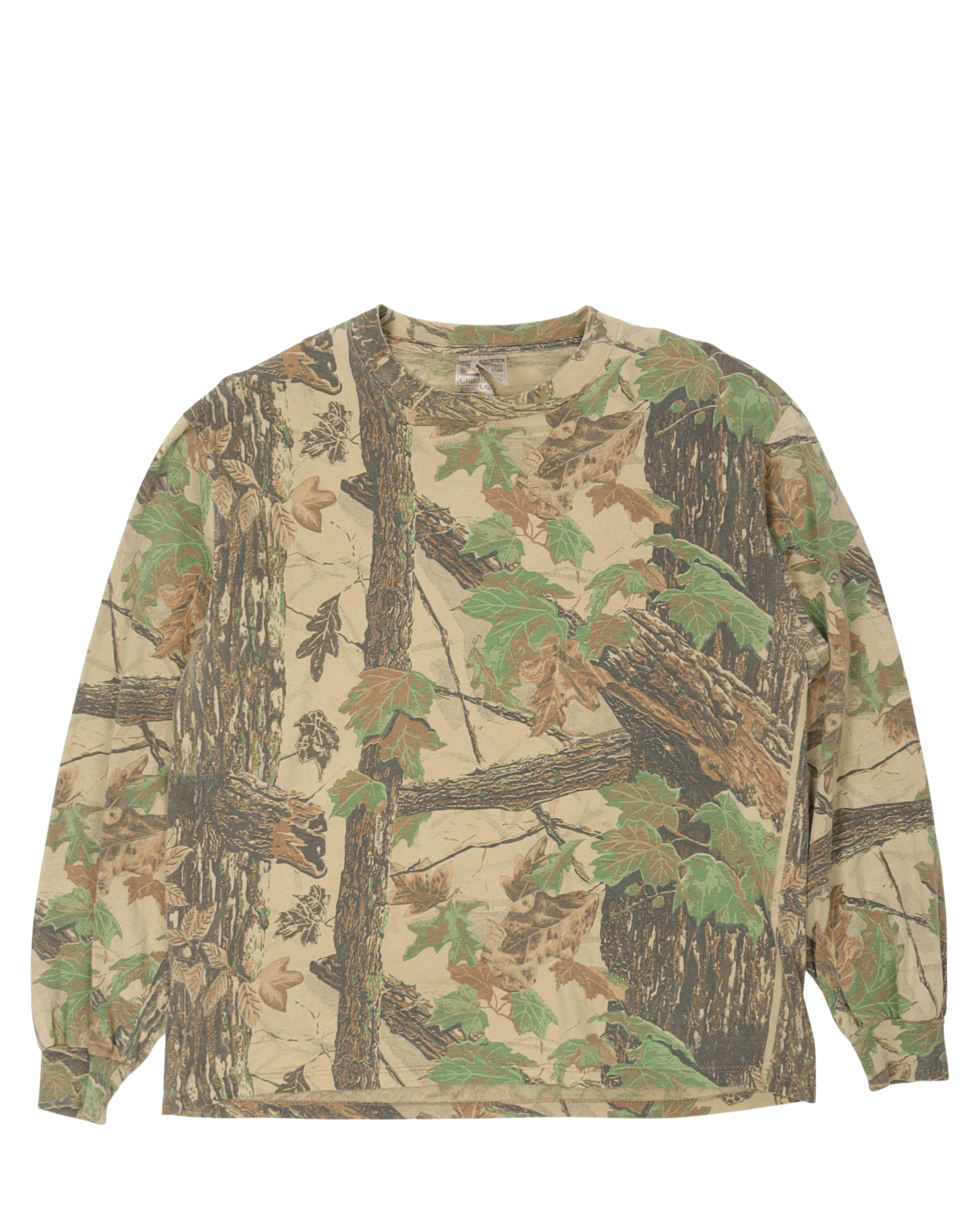 Jerzees Tree Camouflage Long Sleeve T-Shirt