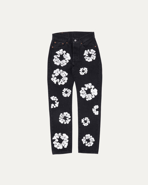 Denim Tears x Levi's Cotton Wreath-print straight-leg Jeans