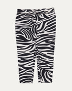 FW 2003 Belted Zip Waist Zebra Print Pants