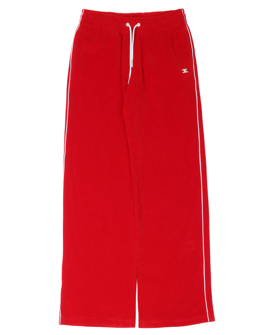 Velour Track Pants
