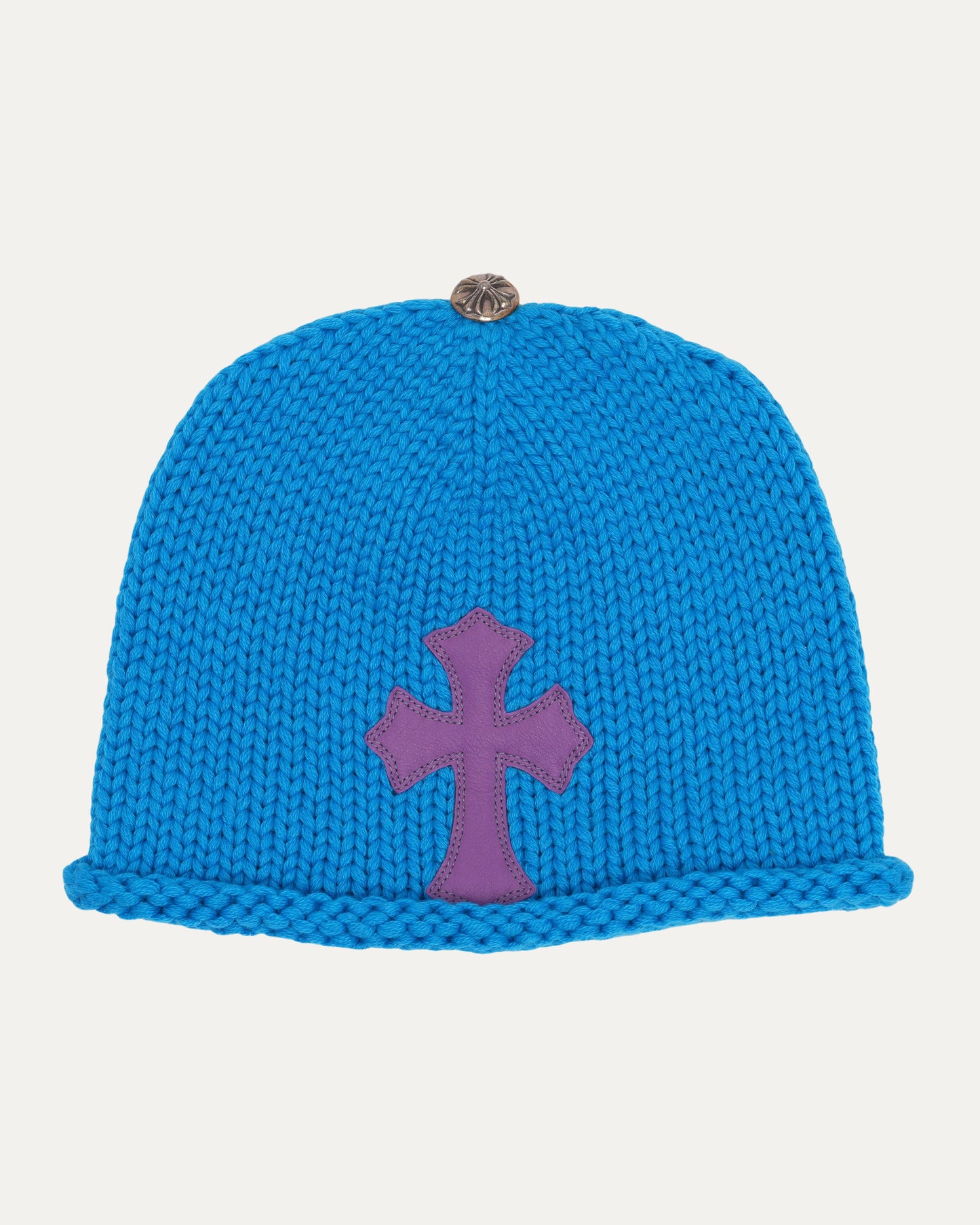 Cashmere Cross Patch Beanie