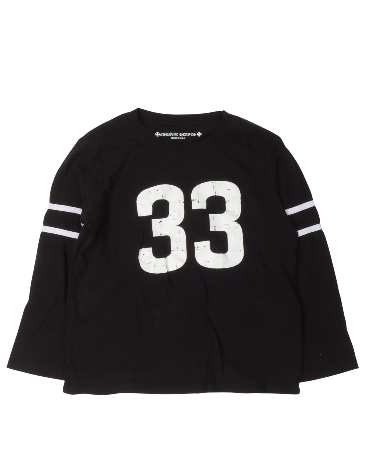#33 Horseshoe Logo Baseball T-Shirt
