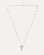 Silichrome Cross Necklace