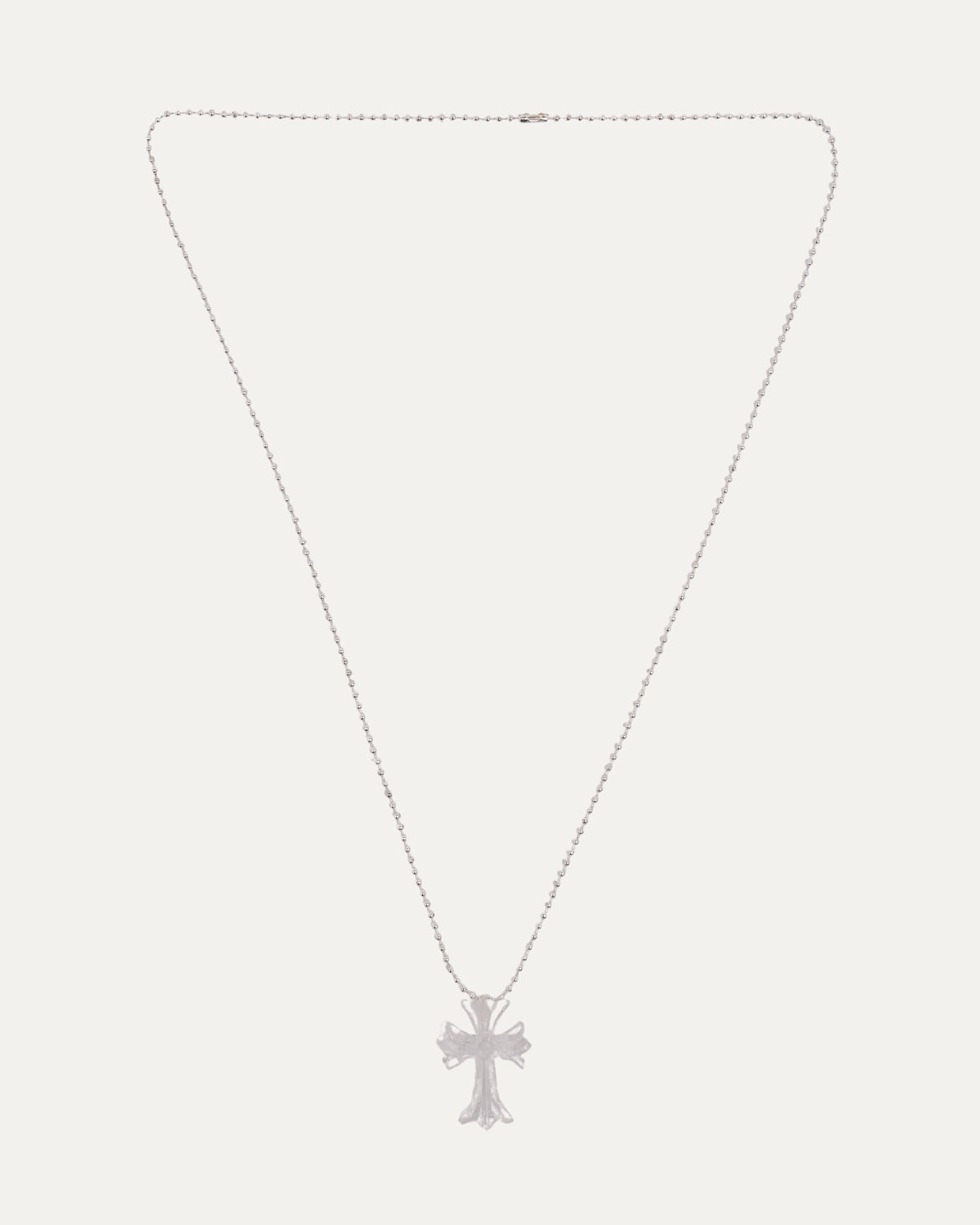 Silichrome Cross Necklace