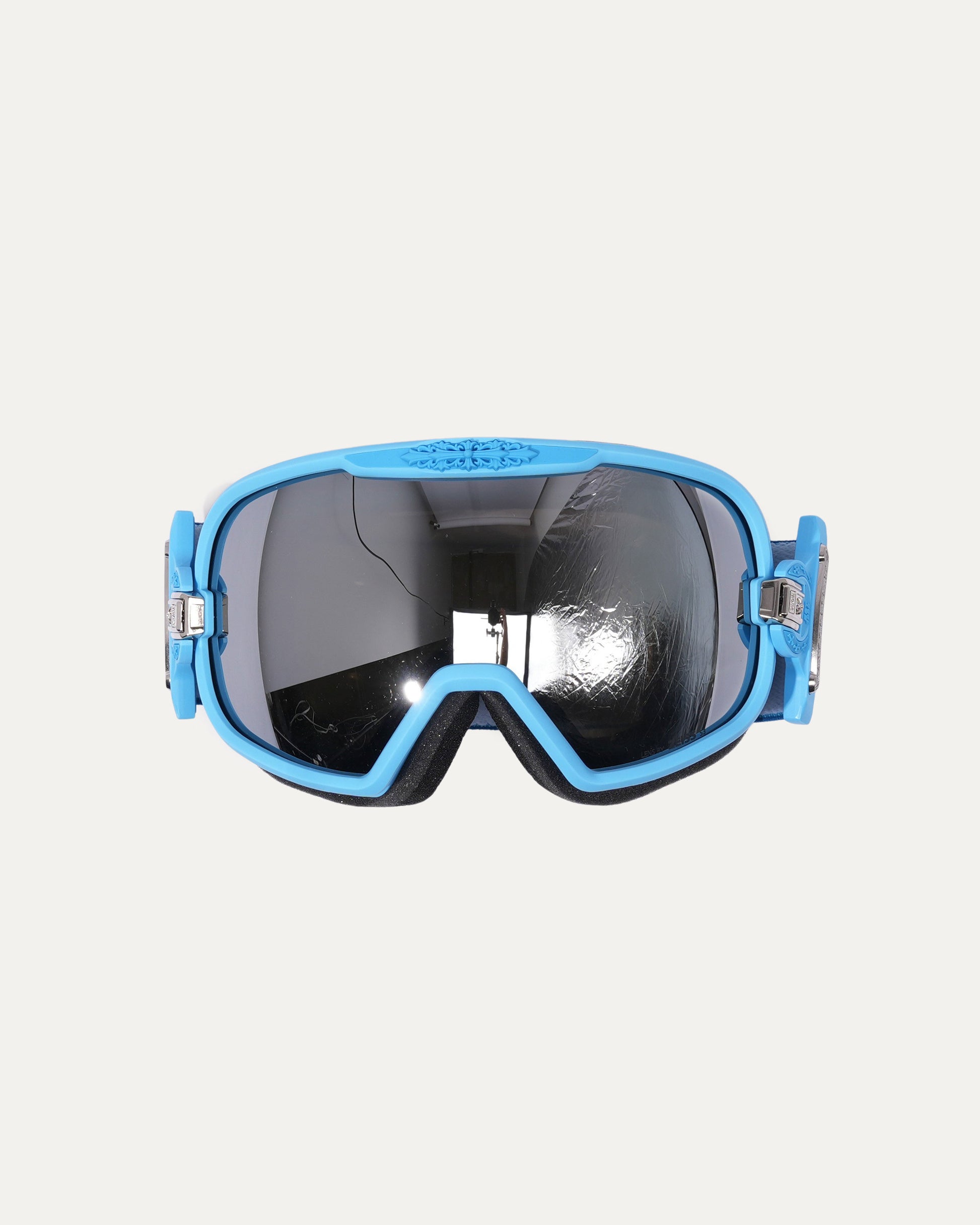chrome hearts snow goggles Chrome Hearts Silver Morning Snow Goggles – Justin Reed