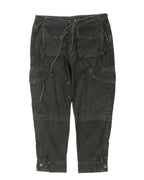Black Boat Sateen GL Cargo Lounge Pant