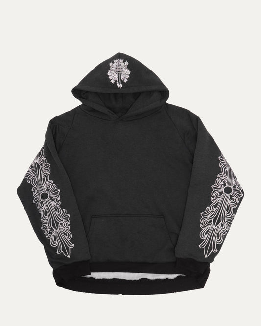 Vintage Thermal Lined Horseshoe Logo Hoodie