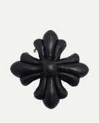 Plus Cross Leather Cushion