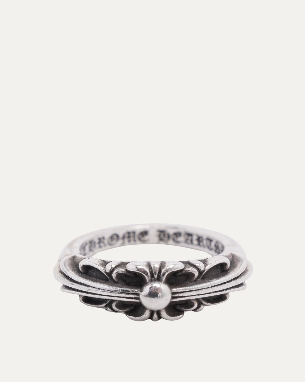 Chrome Hearts Baby Floral Cross Ring – Justin Reed