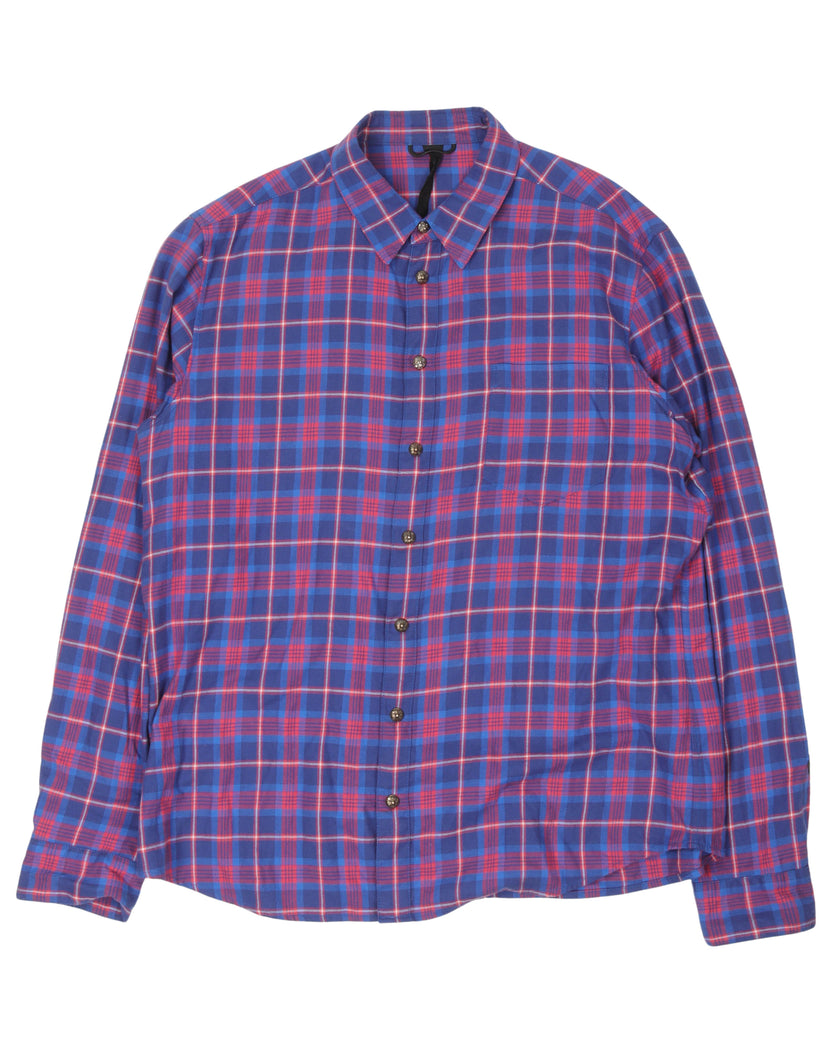 Flannel Cross Patch Shirt