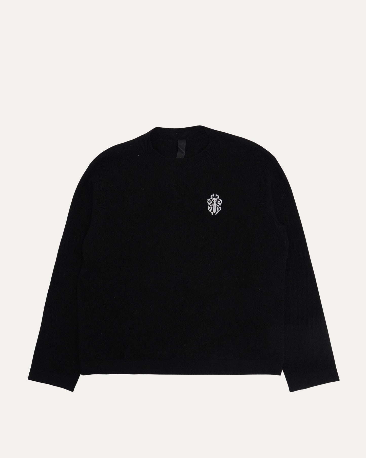 Cashmere Blend Vine Dagger Sweater
