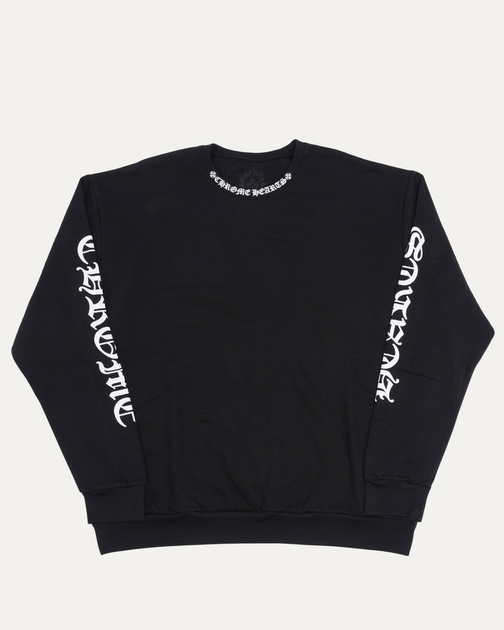 Neck Logo Crewneck Sweatshirt