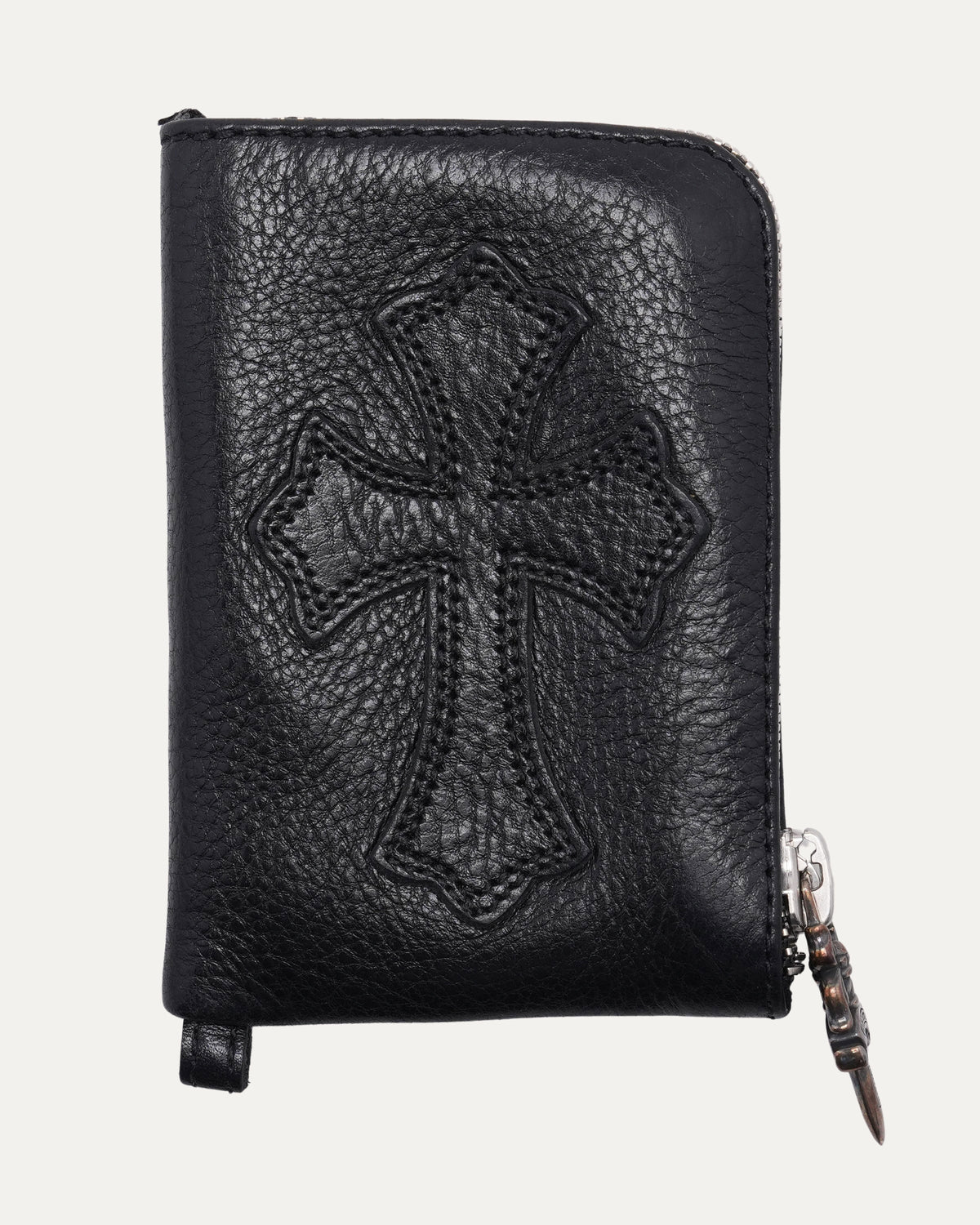 Cross Patch Zip Wallet