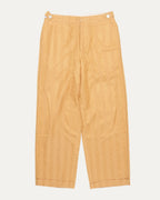 Monogram Silk Blend Trousers