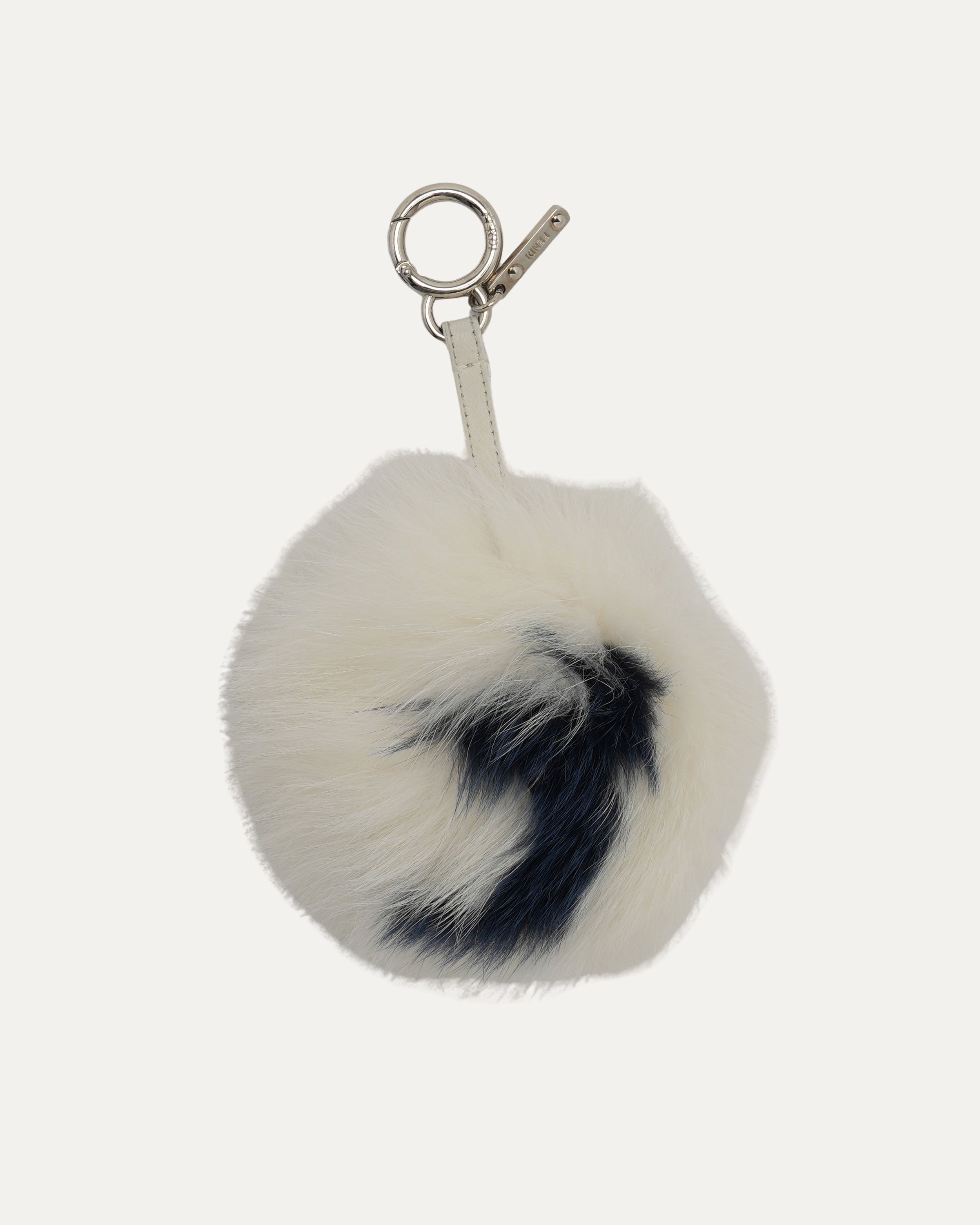 Letter 'J' Fur Bag Charm