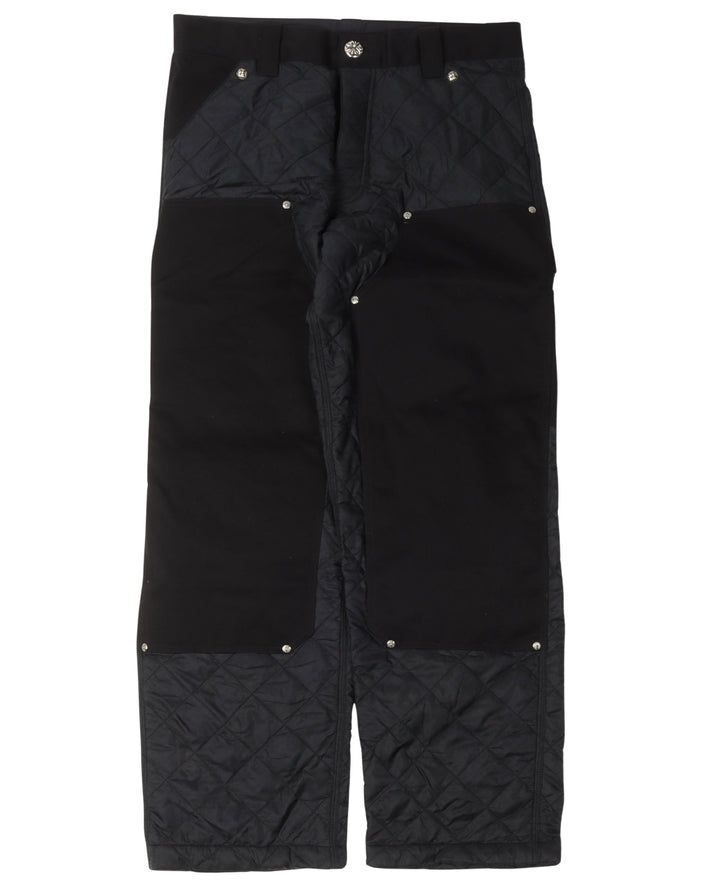 Matty Boy Quilted Nylon Double Knee Carpenter Pants