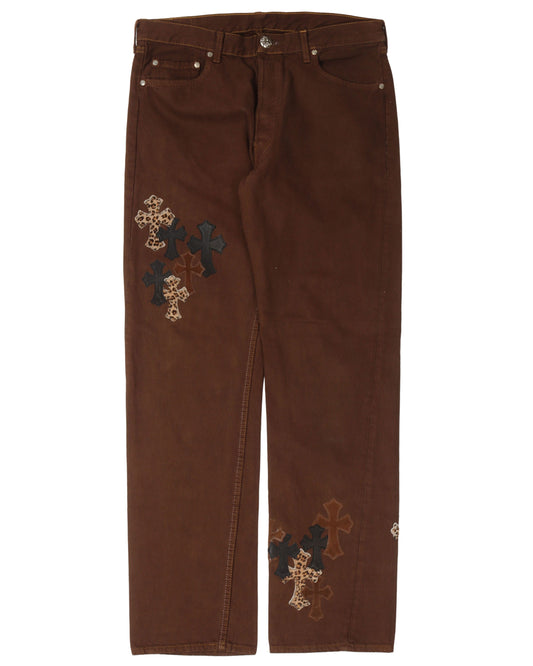 NYFW Levi's Cross Patch Jeans