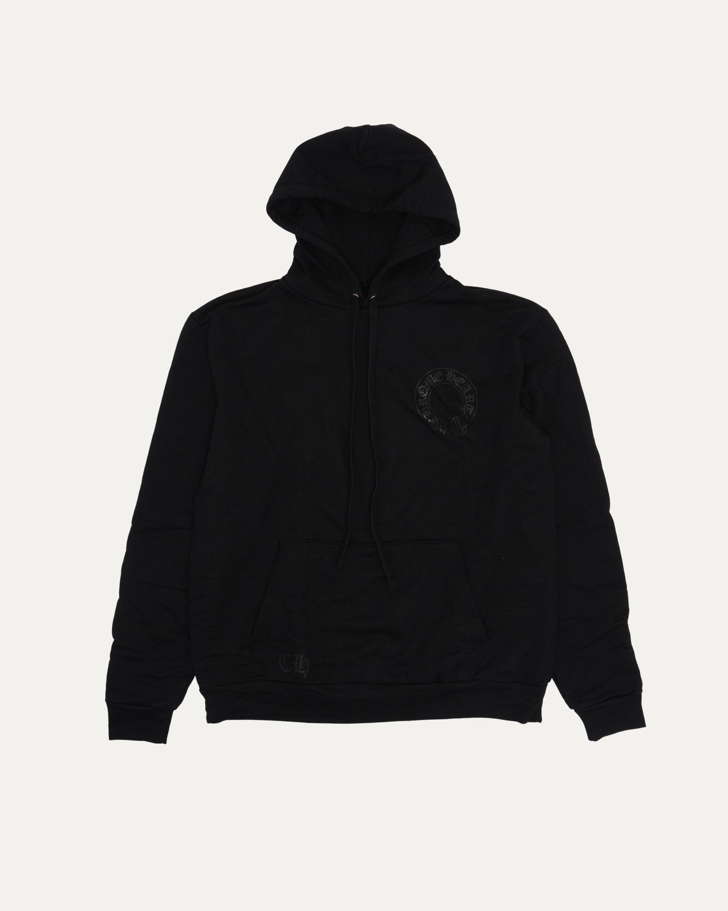 Tonal Horseshoe Logo Hoodie