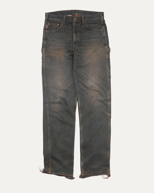 Carhartt Overdyed Raw Hem Jeans
