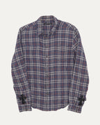 Cross Patch Flannel Shirt