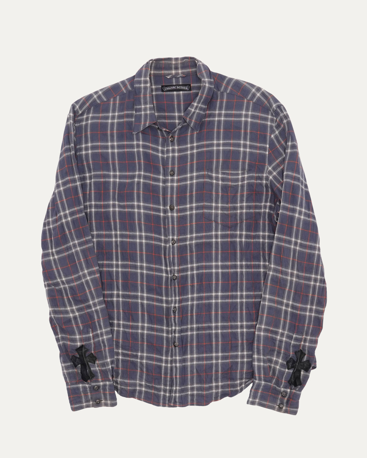 Cross Patch Flannel Shirt