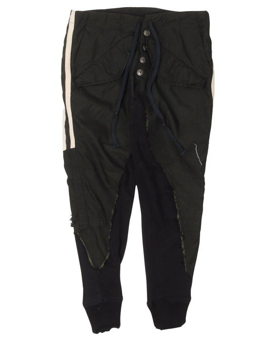 Reworked Striped Sweatpants