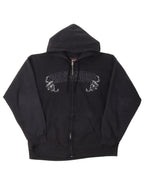 Harley Davidson Skeleton Logo Zip Up Hoodie