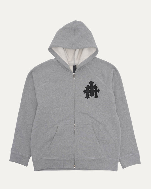 Paper Jam Cross Patch Zip Hoodie