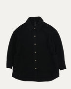 Wool Cross Patch Embellished Lola Coat