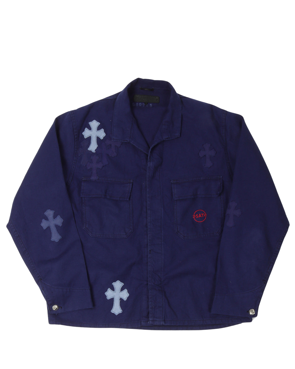 Cross Patch Bleu de Travail French Work Jacket