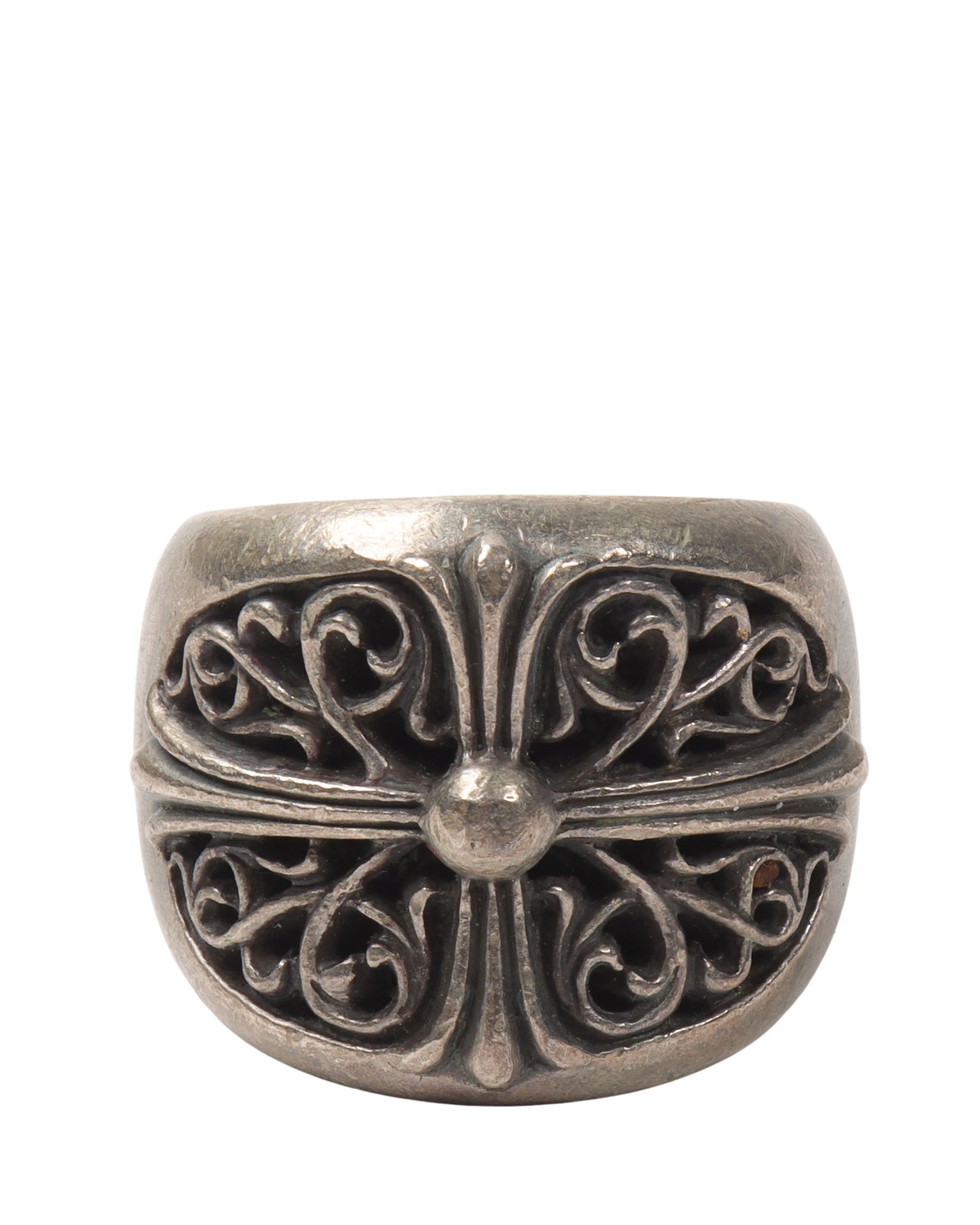 Oval Cross Ring
