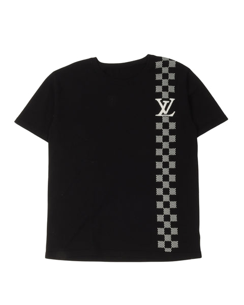 LOUIS VUITTON ストライプ Tシャツ Louis Vuitton Damier Stripe Jacquard T-Shirt – Justin Reed