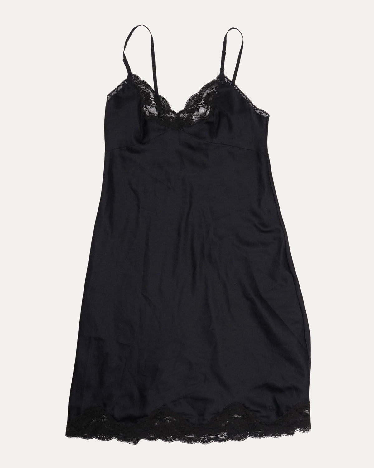Lace Detail Lingerie Dress