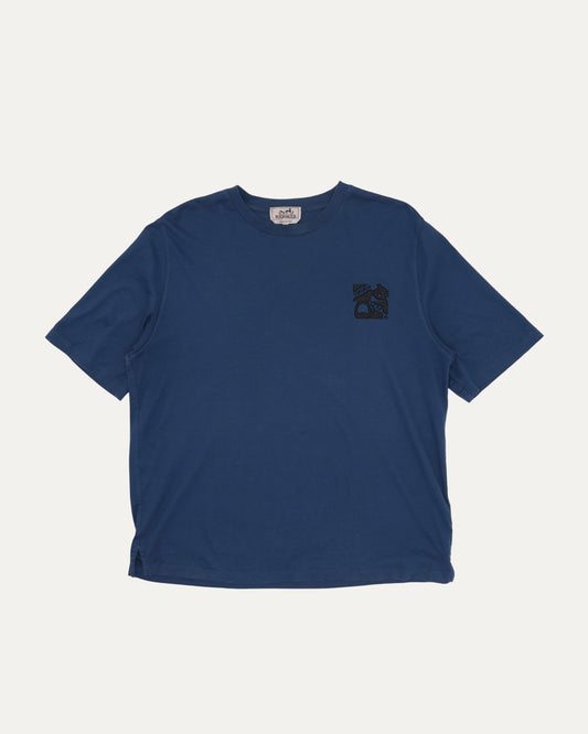 Leather Applique T-Shirt