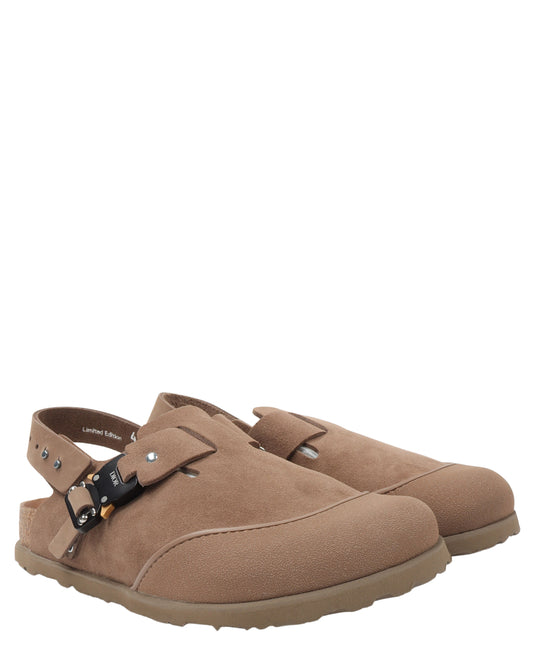 Suede Birkenstock Tokio Mule