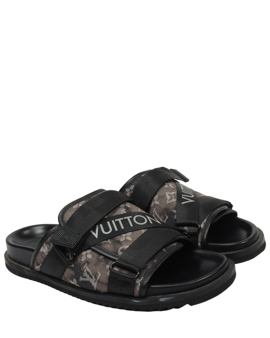Reflective Honolulu Mule Sandals