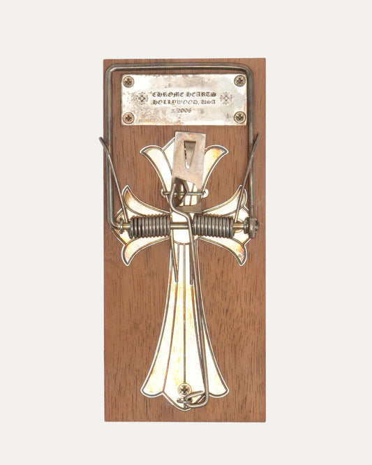 Wood & Silver Mouse Trap