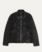 Cross Patch Ez Rider Leather Jacket