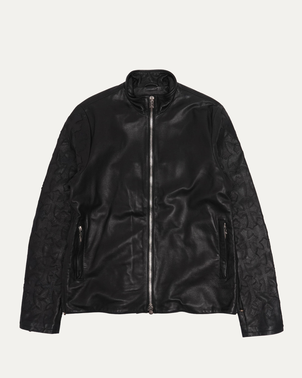 Cross Patch Ez Rider Leather Jacket