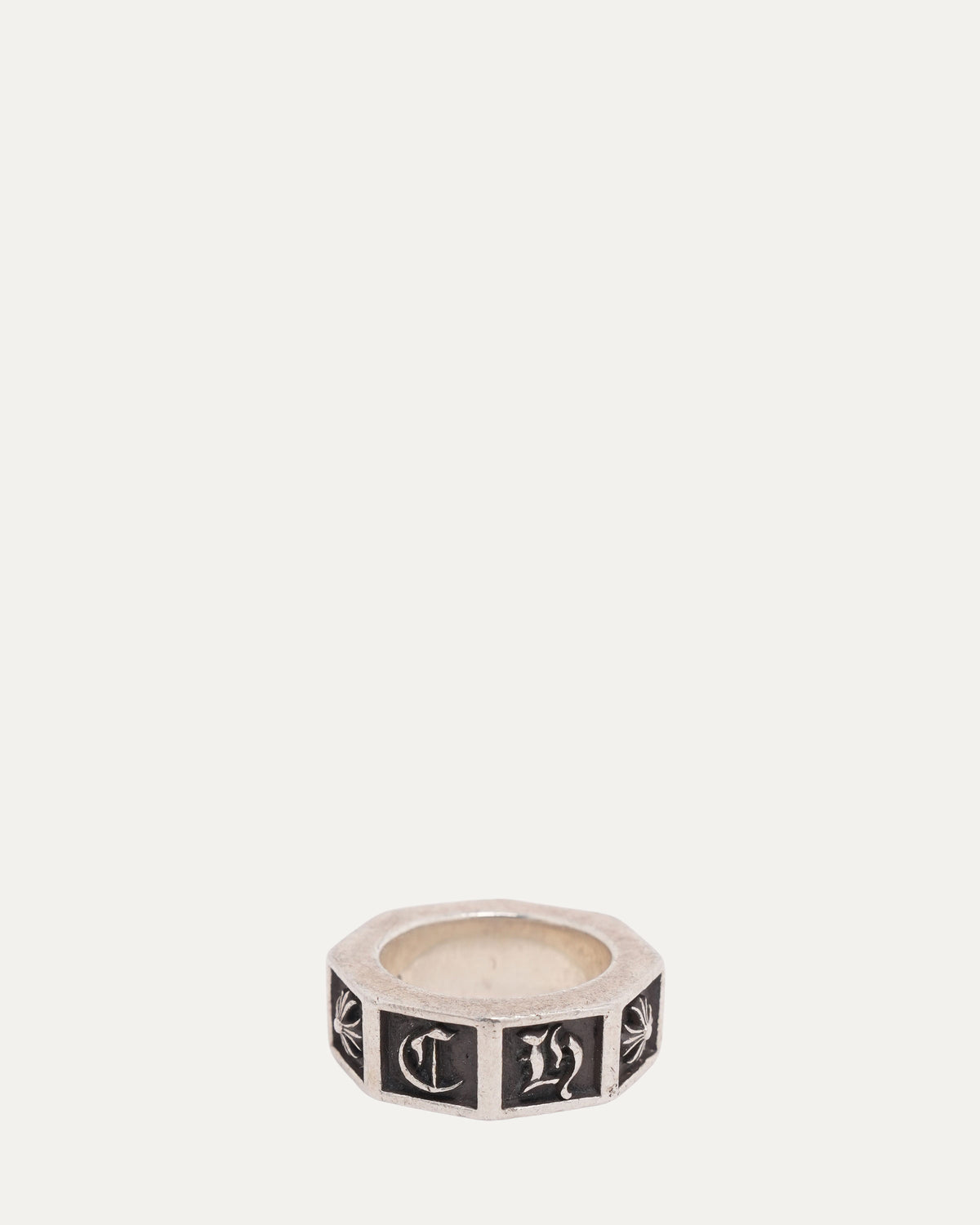 Plus Cross Block Ring