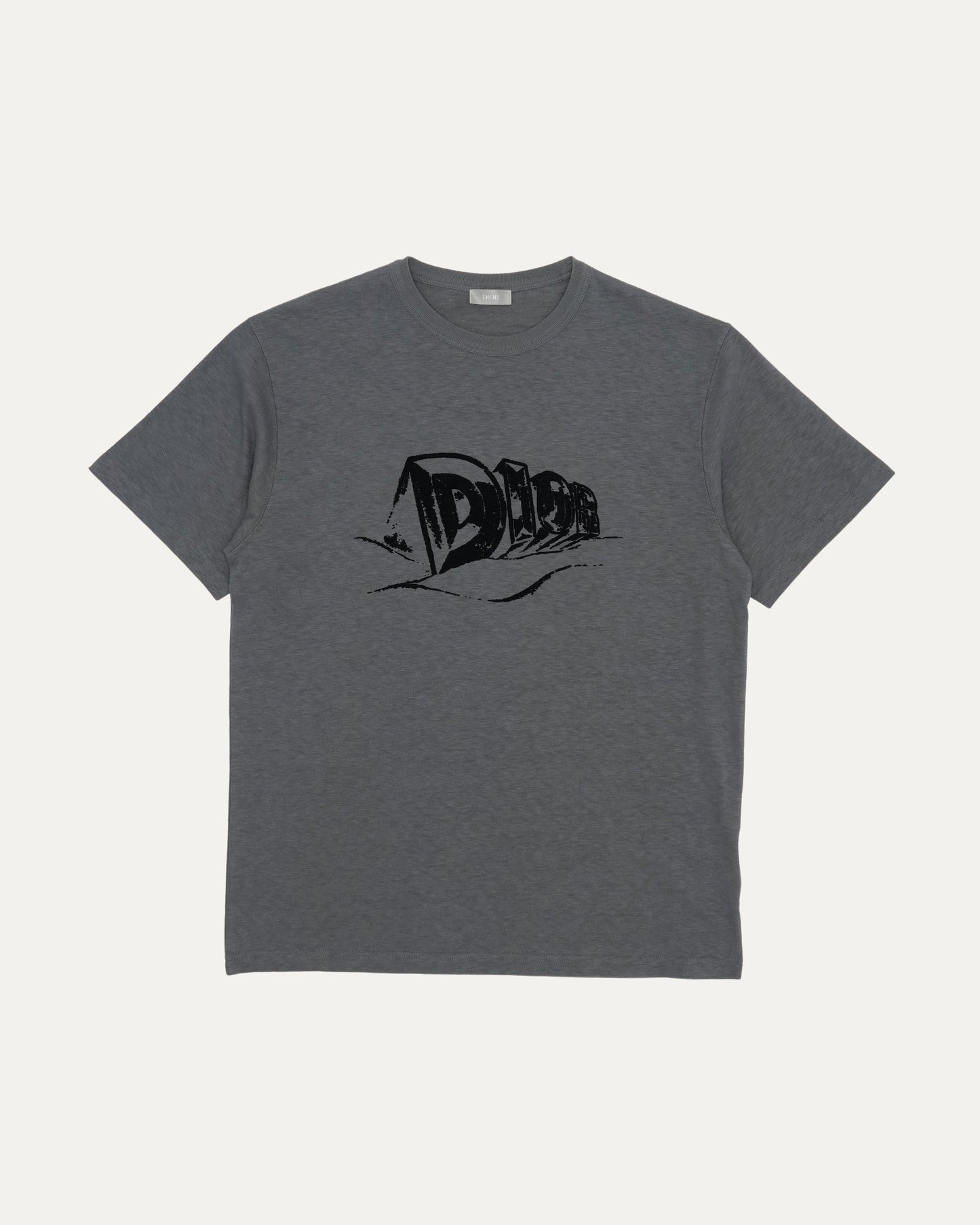 Flocked Logo T-Shirt
