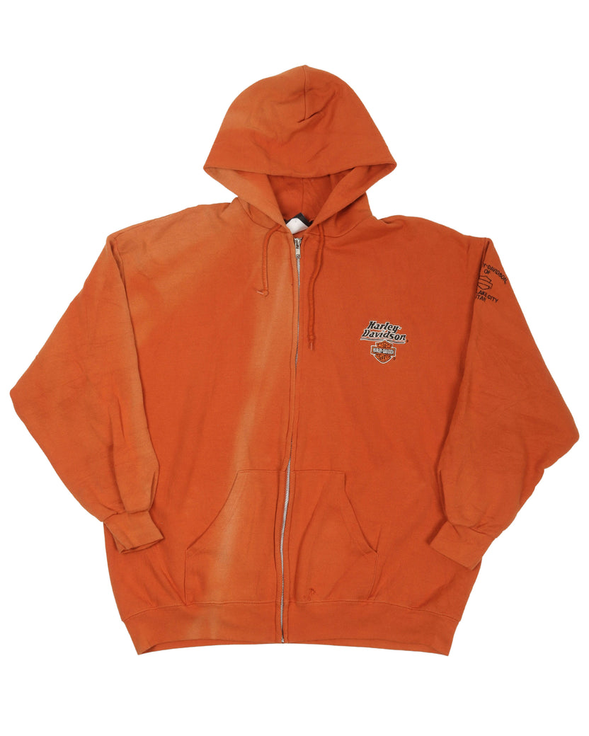 Harley Davidson Zip Up Hoodie