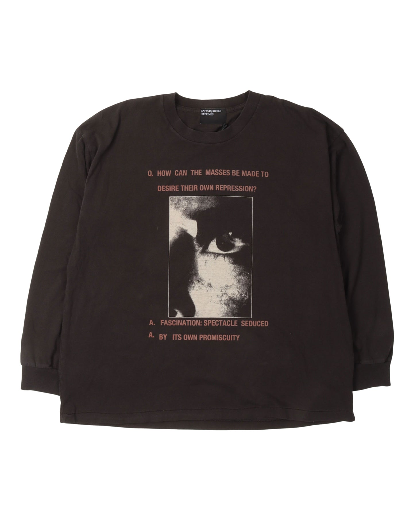 Maxfield Exclusive Ideology Materialized Long Sleeve T-Shirt