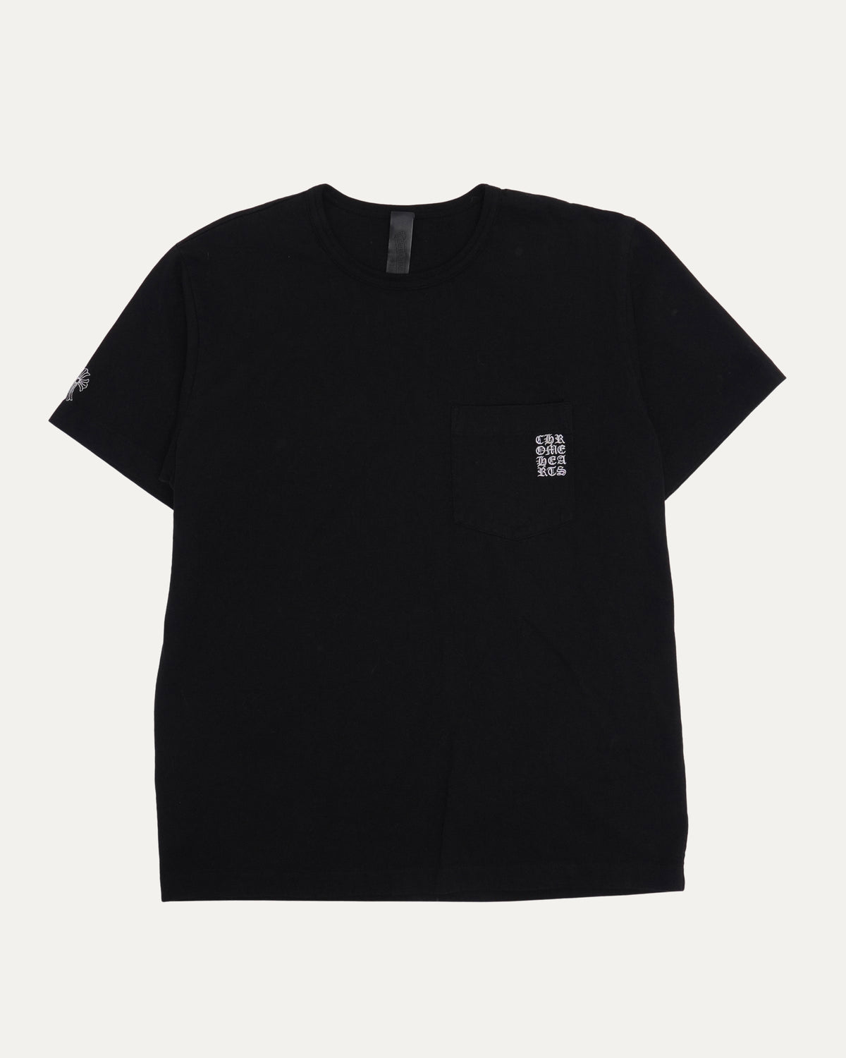 Embroidered Eyechart Pocket T-Shirt