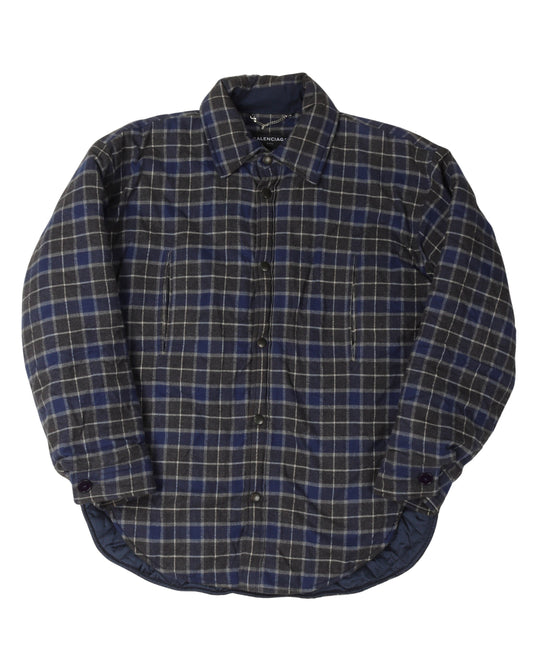 FW17 Quilted Padded Flannel Jacket