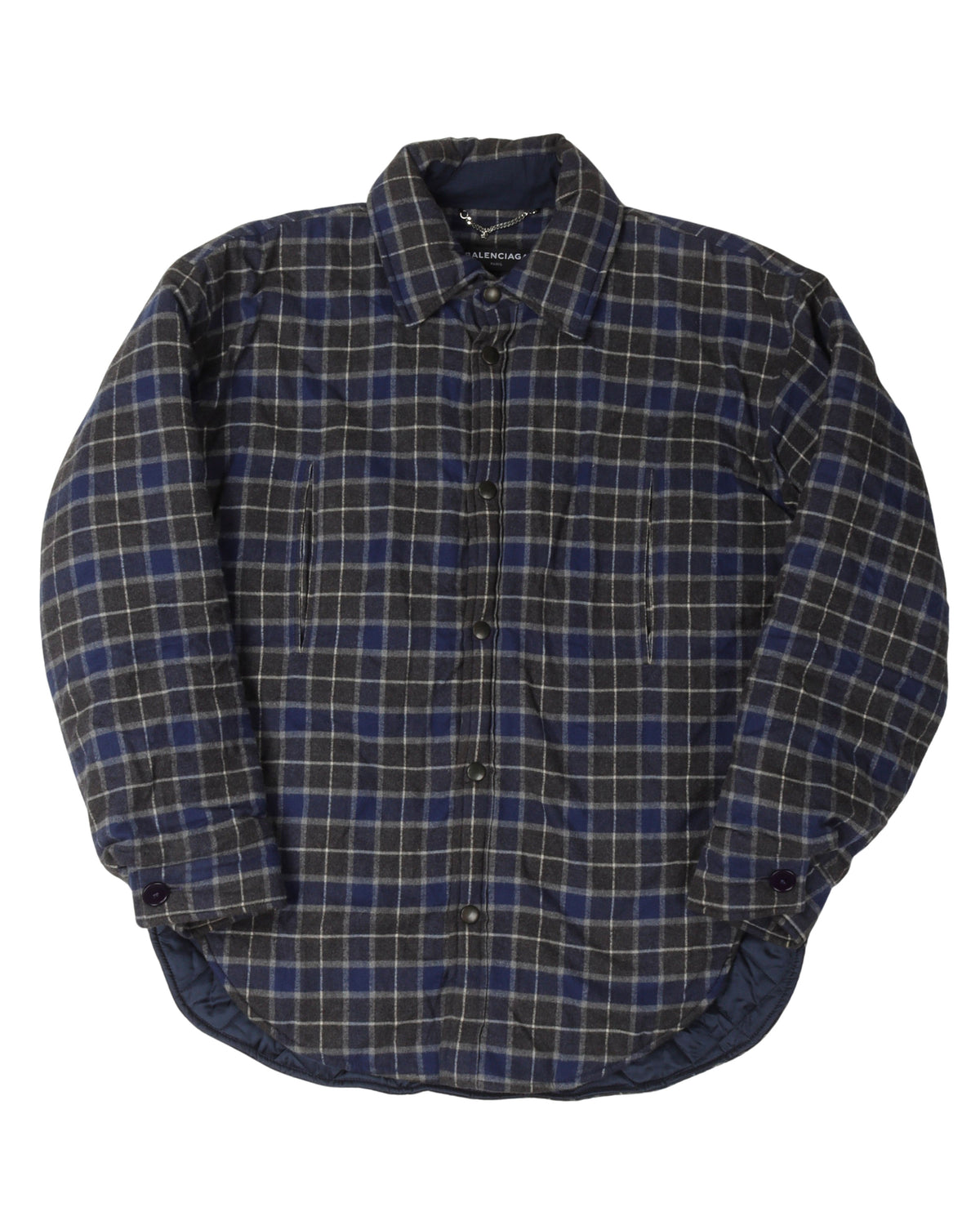 FW17 Quilted Padded Flannel Jacket