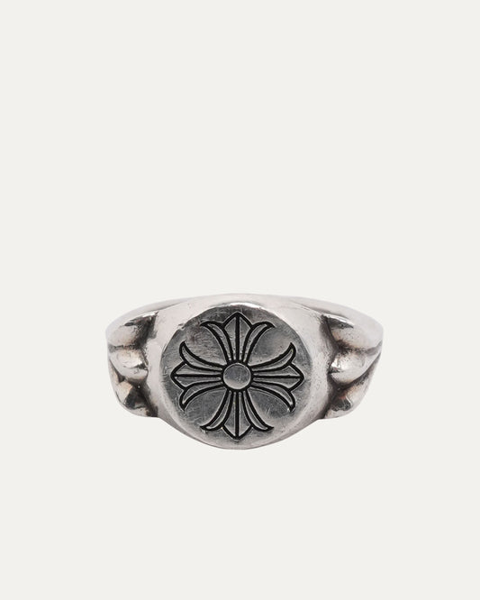 Plus Cross Signet Ring