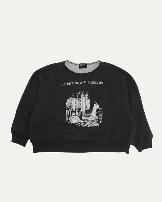 Architettura di Mussolini Lined Raglan Sweatshirt