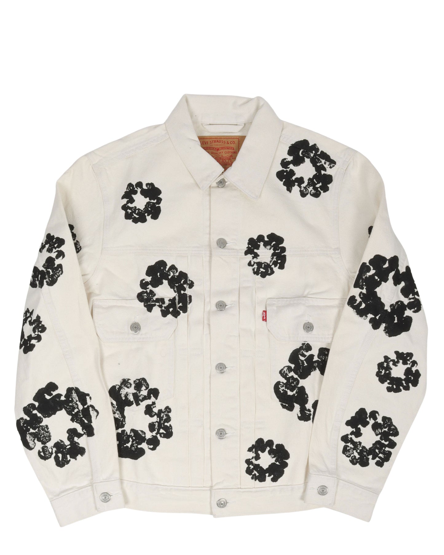 Levi's Cotton Wreath Denim Jacket