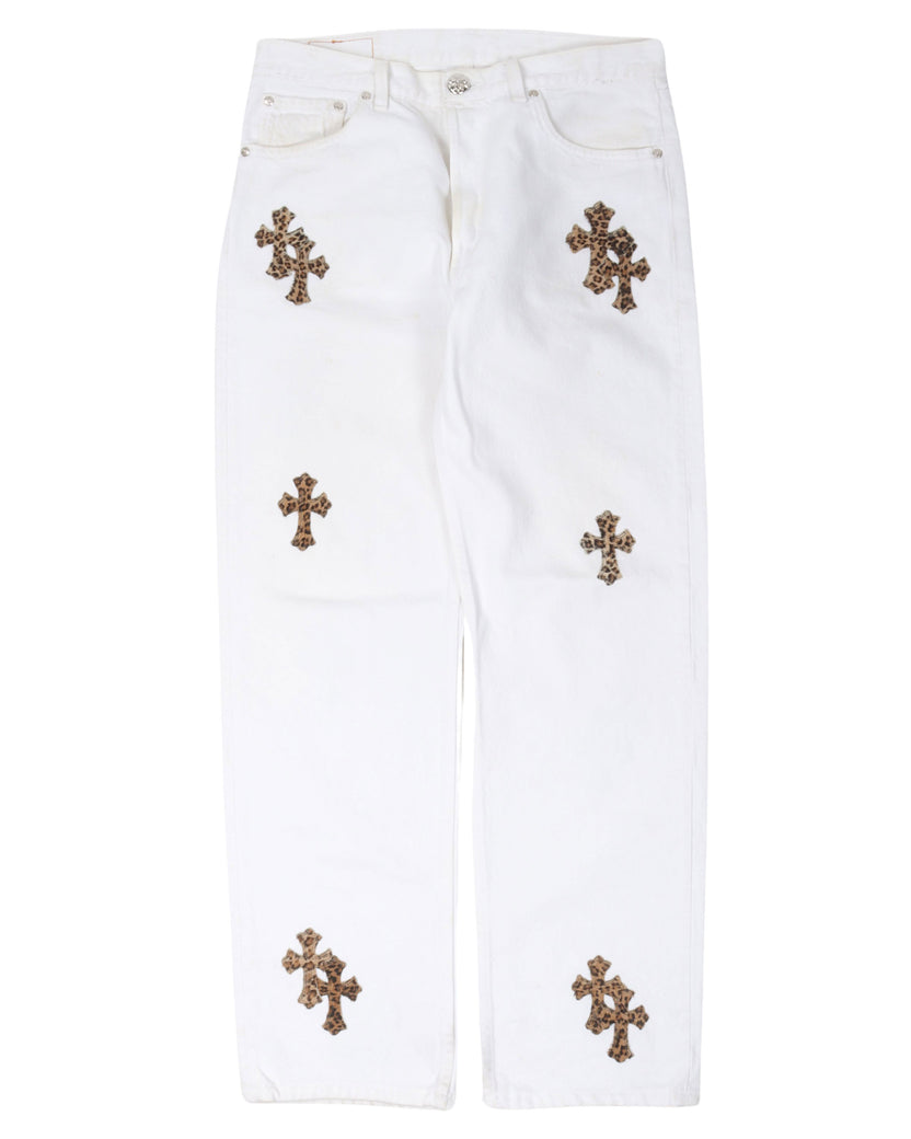 Levi's Leopard Cross Patch Jeans